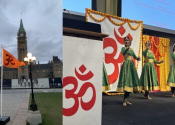 Indian celebrated Diwali in canada