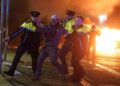 Ireland Riots erupts after Knife attack