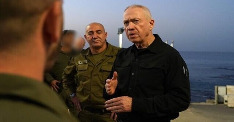 Israel Hamas war defense Minister Yov Galent to continue war