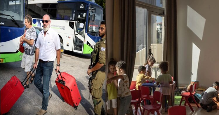 Israelis displacement amid Israel hamas war