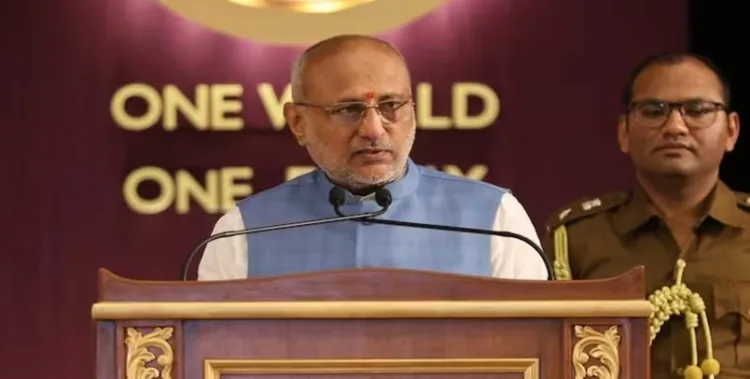 Jharkhand governor CP Radhakrishnan Took a dig at DMK Udaynidhi Stalin statement over sanatan Dharma