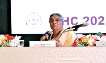 राष्ट्र सेविका समिति की अखिल भारतीय संचालिका शांताक्का