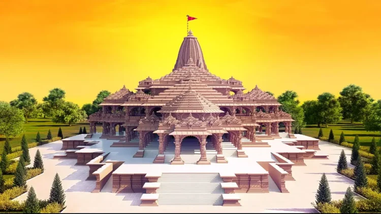 राम मंदिर का प्रस्तावित स्वरूप