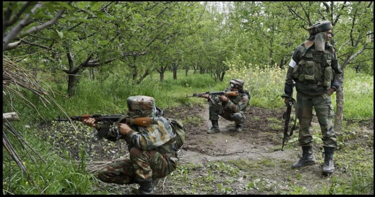 Encounter between army and terrorist