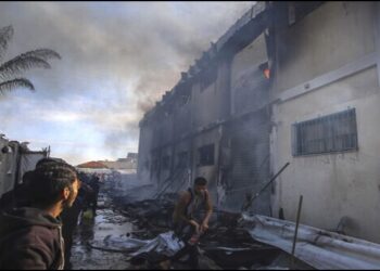 Israel Hamas War UN shelter attacked in gaza