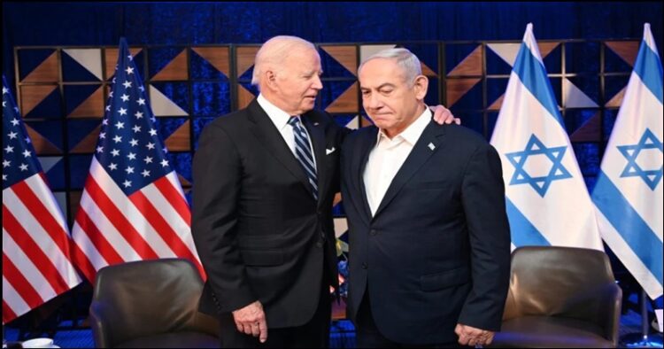 Joe Biden Talk to Benjamin Netanyahu Israel Hamas War