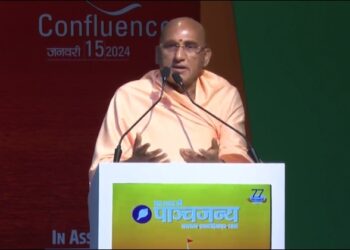 Panchjanya baat Bharat ki confluence swami Awdheshanand ji maharaj