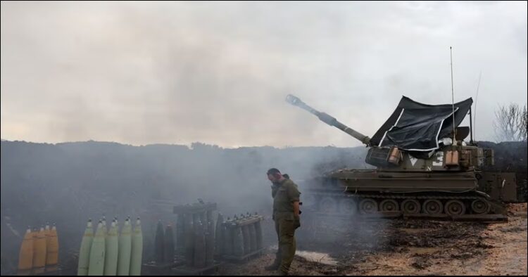 Israel Hamas war IDF fires gaza humanitarian aid trucs