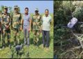 BSF Punjab frotier captured a drone in tarantaran