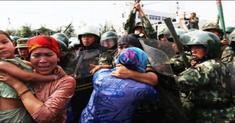 china supressing uighur muslim