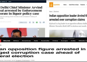 Western Media on Kejriwal Arrest