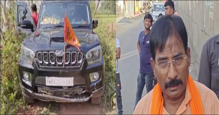 BJP Candidate jagannath sarkar attacked by TMC