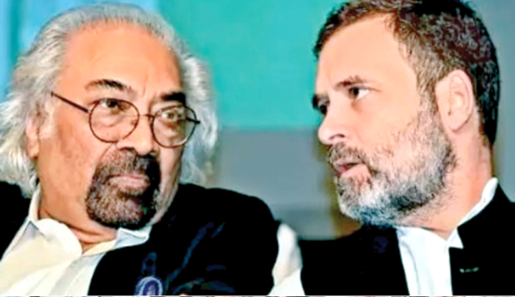 सैम पित्रोदा के साथ राहुल गांधी (फाइल चित्र)