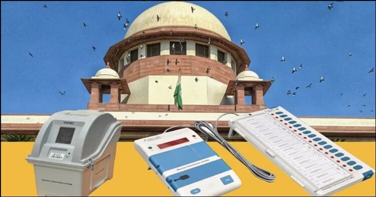 Supreme court EVM VVPAT Madrass High court