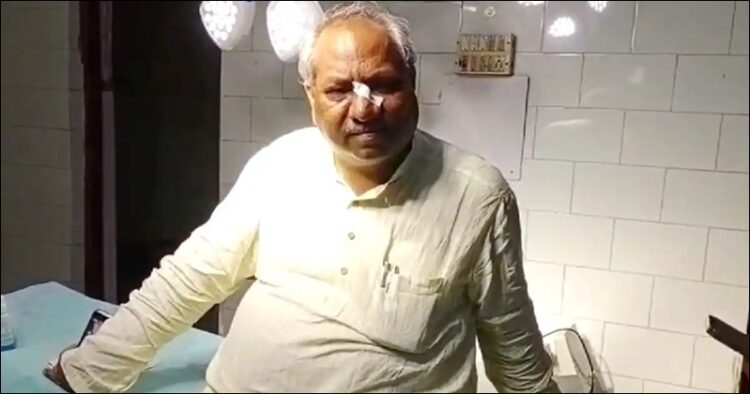 Uttar Pradesh minister Sanjay Nishad Assaulted