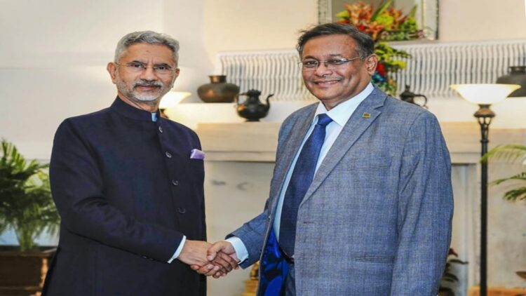 भारत के विदेश मंत्री जयशंकर के साथ बांग्लादेश के विदेश मंत्री हसन महमूद (फाइल चित्र)