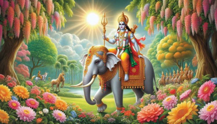 भगवान राम के पास एक हाथी भी था। वह उन्हें बहुत ही प्रिय था।