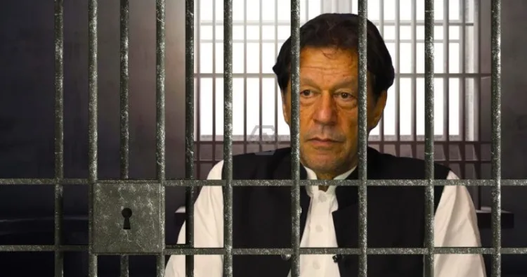 jailed pakistan ex PM Imran khan general qamar javed bajwa