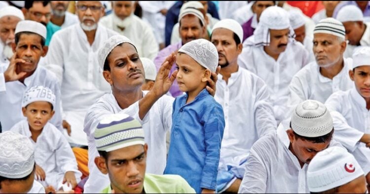 muslims polation increased in india