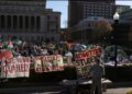 protest in support of palestine in US Islamic conversion