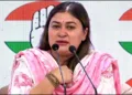 congress spokesperson Ragini Nayak called speaker OM birla Shameless