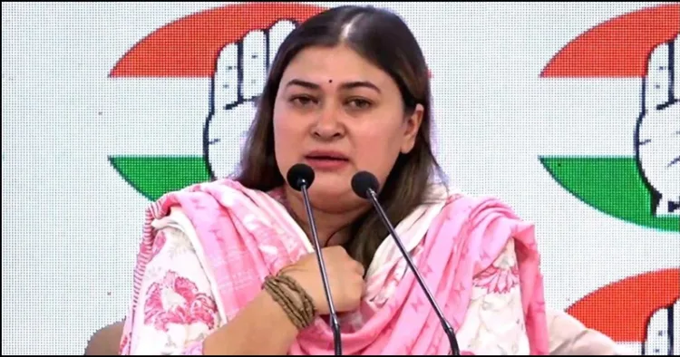 congress spokesperson Ragini Nayak called speaker OM birla Shameless