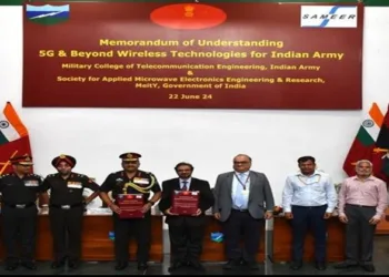 Indian Army sign a MoU for next generation wireless technology