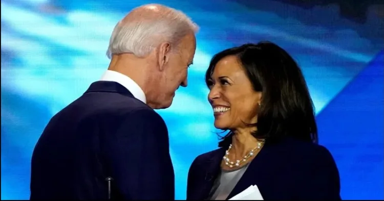 Joe Biden supported Kamla harris