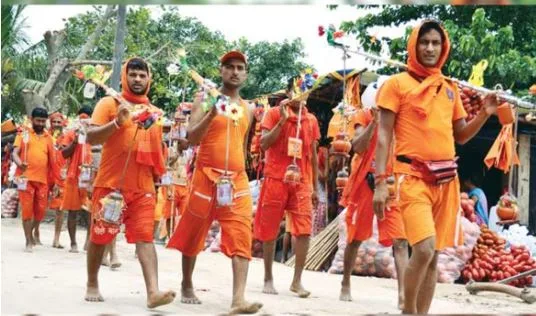  कांवड़ यात्रा शुरू, हाइवे पर भारी वाहनों के आवागमन पर रोक 