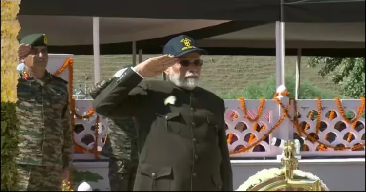 PM Narendra Modi addressed kargil Vijay Diwas