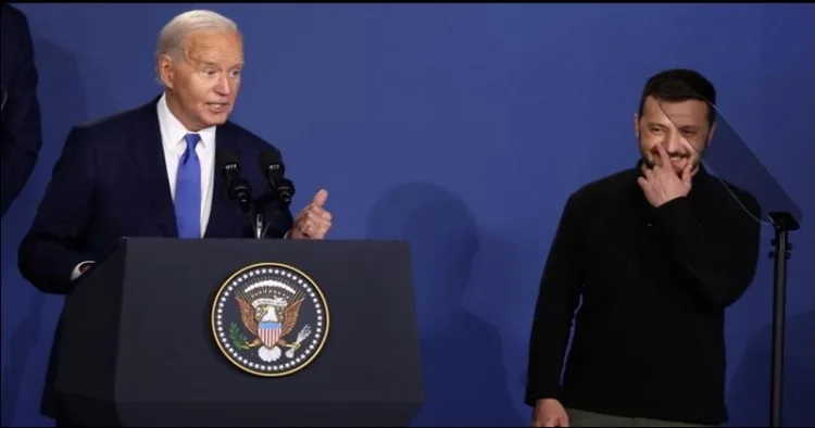 US president Joe Biden Vlodimyr zelensky