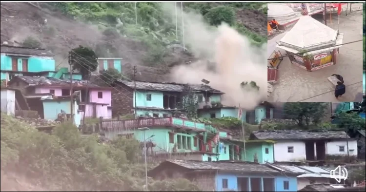 Uttarakhand flood Landslide