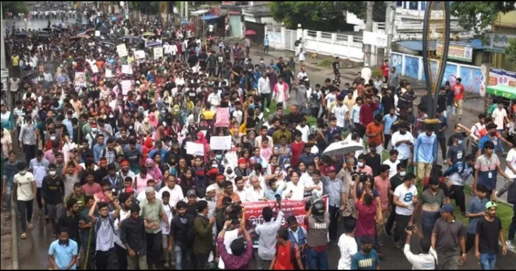 Bangladesh Anti descriminiation protest