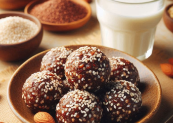 Gud ragi ladoo recipe