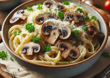 mushroom pasta