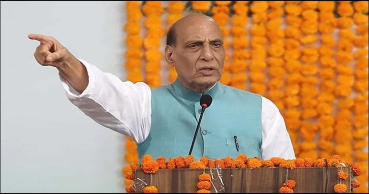 Defence Minister Rajnath Singh