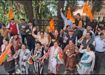 Himachal Pradesh Hindu organisation protested against Waqf board