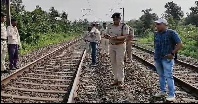 Madhya Pradesh Khandwa Railway track detonater