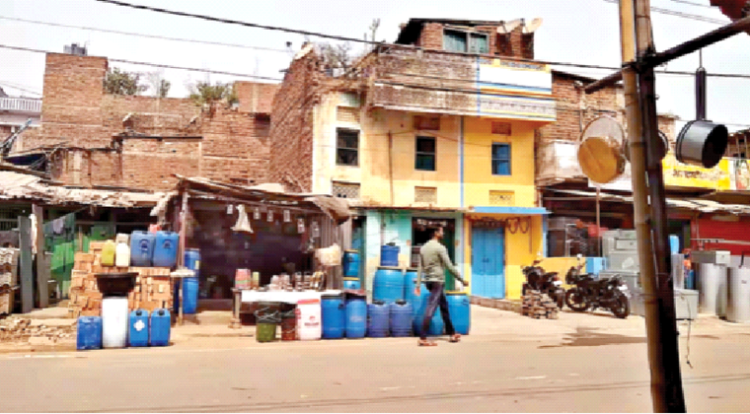 गोविंदपुर गांव, जिस पर वक्फ का फर्जी दावा हुआ है।