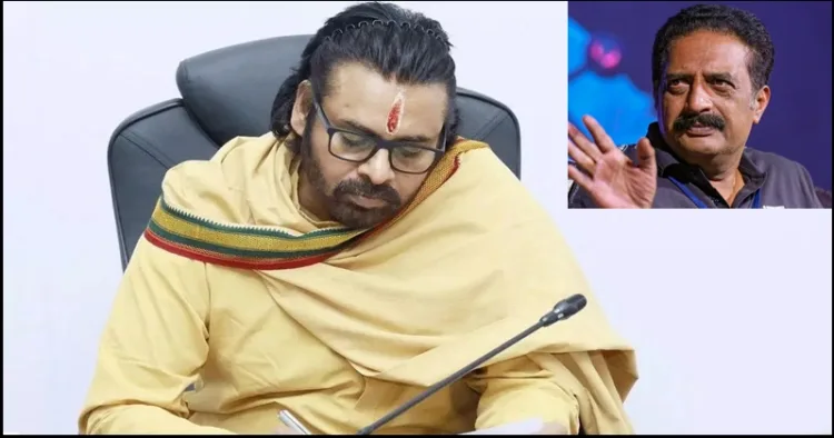 Prakash Raj and Pawan Kalyan on Tirupati laddu despute