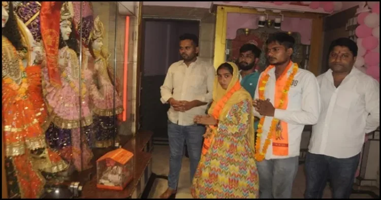 Saharanpur Frdaus Adopted Sanatan Dharma did Ghar Wapsi