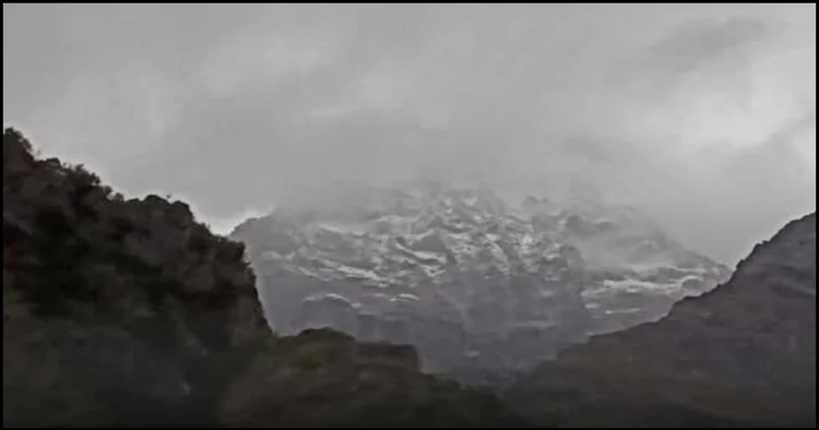 Uttarakhand Himalaya Snowfall