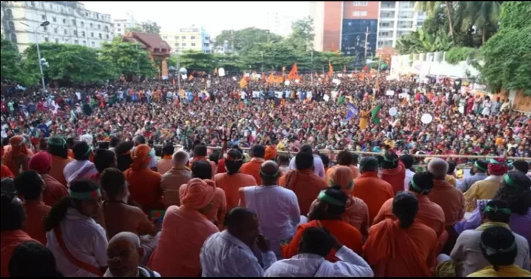 Bangladesh Hindu protest against Muhammad yunus government