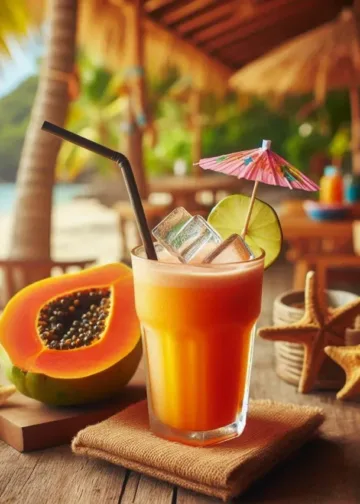 Papaya juice