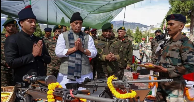 defence Minister Rajnath Singh to celebrate Diwali wth Soldier in Tawang