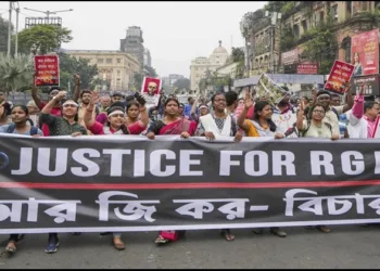 Kolkata rape case doctors protesting