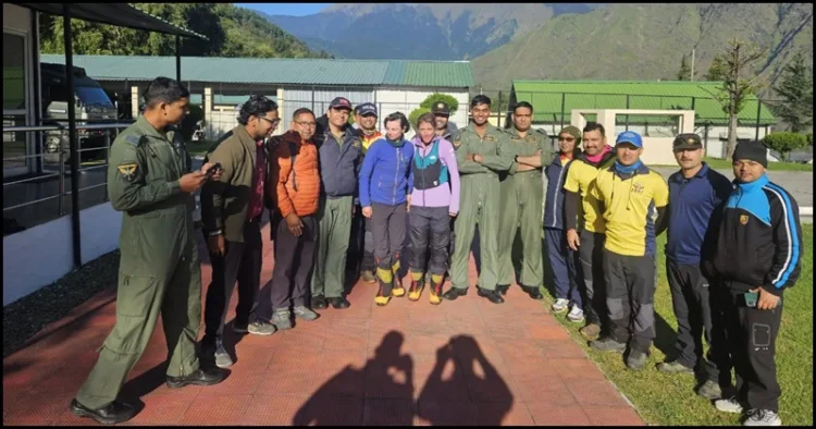 Uttarakhand Hill Climbers rescued from Himalayas