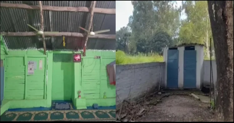 Uttarakhand Illegal mosque built in forest