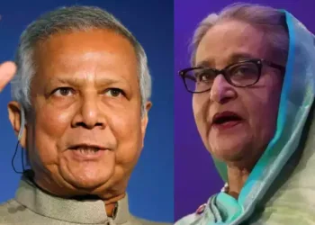 यूनुस और शेख हसीना