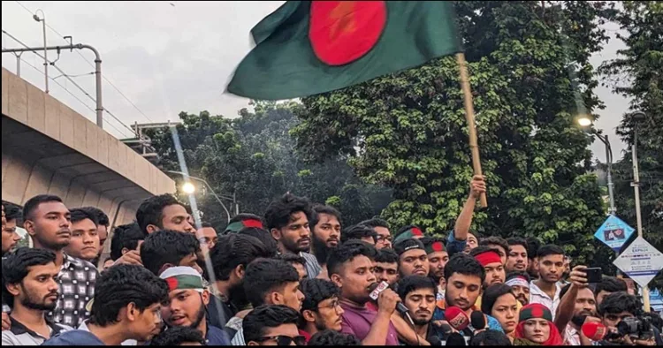 Bangladesh protest started muhammad Yunus